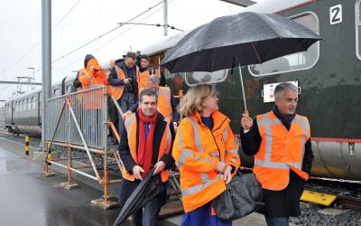 Minister Cora vanNieuwenhuizen levert nieuw spoor Venlo op